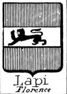 Lapi Coat of Arms / Family Crest 1