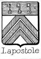 Lapostole Coat of Arms / Family Crest 0