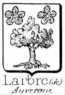 Larbre Coat of Arms / Family Crest 1