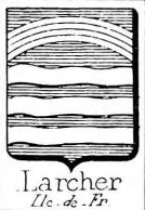 Larcher Coat of Arms / Family Crest 3