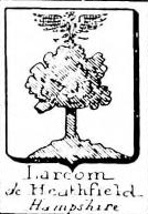 Larcom Coat of Arms / Family Crest 1