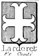 Larderet Coat of Arms / Family Crest 1