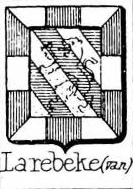 Larebeke Coat of Arms / Family Crest 1