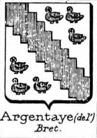 LArgentaye Coat of Arms / Family Crest 0