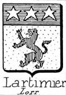 Lartimier Coat of Arms / Family Crest 0
