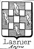 Lasnier Coat of Arms / Family Crest 1
