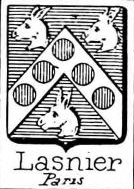 Lasnier Coat of Arms / Family Crest 0