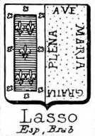 Lasso Coat of Arms / Family Crest 3