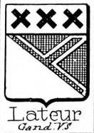 Lateur Coat of Arms / Family Crest 0