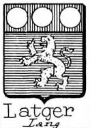 Latger Coat of Arms / Family Crest 0