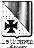 Lathouwer Coat of Arms / Family Crest 0