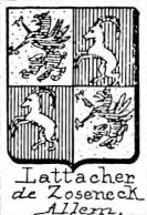 Lattacher Coat of Arms / Family Crest 0