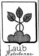 Laub Coat of Arms / Family Crest 1