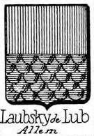 Laubsky Coat of Arms / Family Crest 1