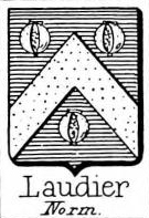 Laudier Coat of Arms / Family Crest 0
