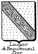Laugier Coat of Arms / Family Crest 3