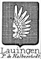 Lauingen Coat of Arms / Family Crest 1
