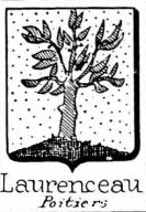 Laurenceau Coat of Arms / Family Crest 1