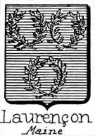 Laurencon Coat of Arms / Family Crest 0