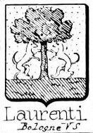 Laurenti Coat of Arms / Family Crest 1