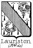 Lauriston Coat of Arms / Family Crest 0