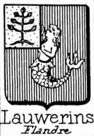 Lauwerins Coat of Arms / Family Crest 0