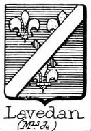 Lavedan Coat of Arms / Family Crest 1