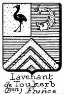 Lavenant Coat of Arms / Family Crest 0