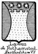 Lawes Coat of Arms / Family Crest 2