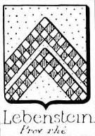 Lebenstein Coat of Arms / Family Crest 0