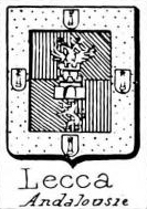 Lecca Coat of Arms / Family Crest 1