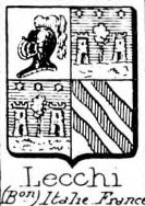 Lecchi Coat of Arms / Family Crest 1