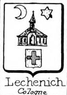 Lechenich Coat of Arms / Family Crest 0