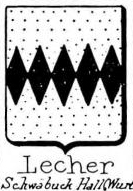 Lecher Coat of Arms / Family Crest 0