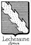 Lecheraine Coat of Arms / Family Crest 0