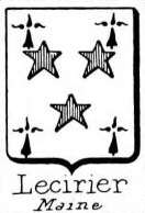 Lecirier Coat of Arms / Family Crest 1