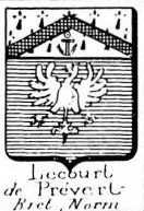 Lecourt Coat of Arms / Family Crest 1