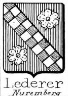 Lederer Coat of Arms / Family Crest 3