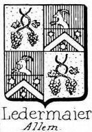 Ledermaier Coat of Arms / Family Crest 0