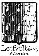 Leefvelt Coat of Arms / Family Crest 0