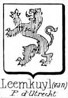 Leemkuyl Coat of Arms / Family Crest 0