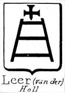 Leer Coat of Arms / Family Crest 0