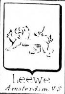 Leewe Coat of Arms / Family Crest 0