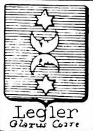 Legler Coat of Arms / Family Crest 0