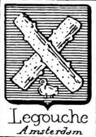 Legouche Coat of Arms / Family Crest 0