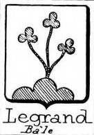 Legrand Coat of Arms / Family Crest 3