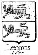 Legros Coat of Arms / Family Crest 4