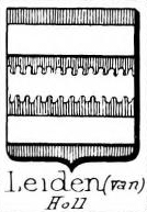 Leiden Coat of Arms / Family Crest 0