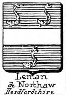 Leman Coat of Arms / Family Crest 2