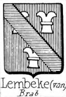 Lembeke Coat of Arms / Family Crest 1